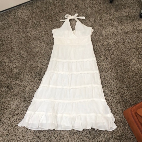 Anthropologie Odille Midi Dress Size XS White - Picture 2 of 7